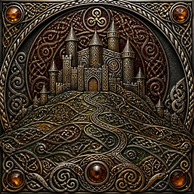 majestic castle on a hilltop