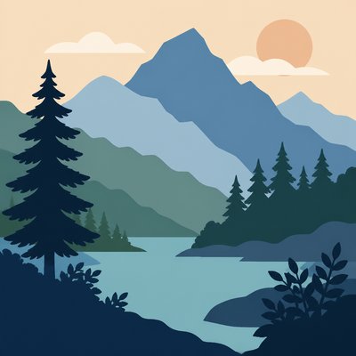Overlapping Art Style 2