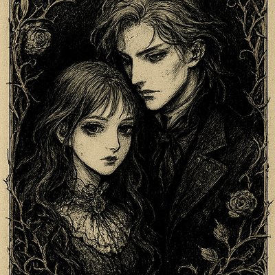 portrait of two people together
