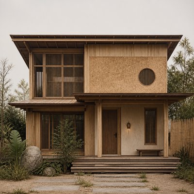 house with front view