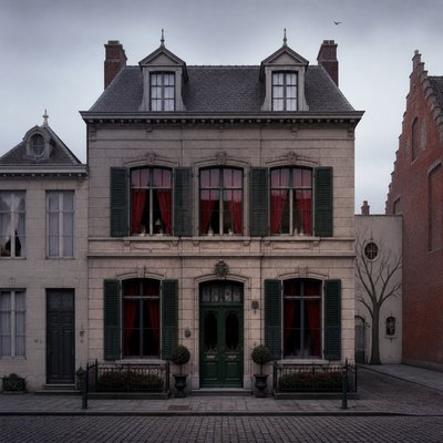 house with front view