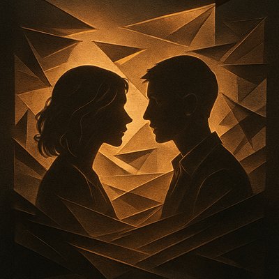 portrait of two people together