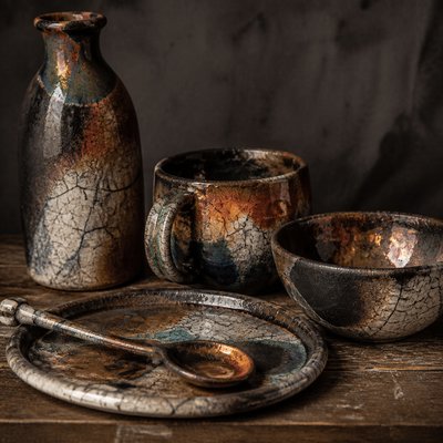 still life with everyday objects