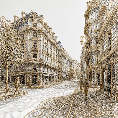 Filigree Jewelry Style Style Transfer Example