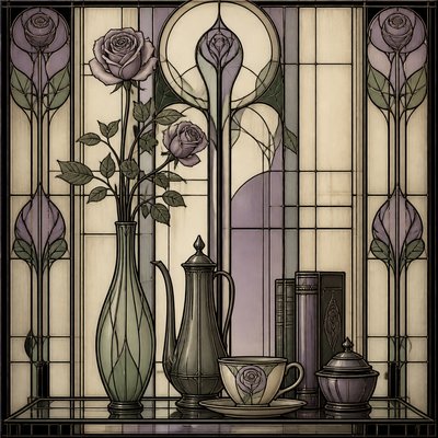 still life with everyday objects