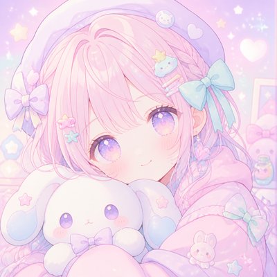 Kawaii Pastel Anime Art Style example