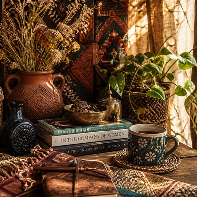 still life with everyday objects