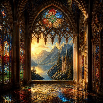Gothic Cathedral Art 2