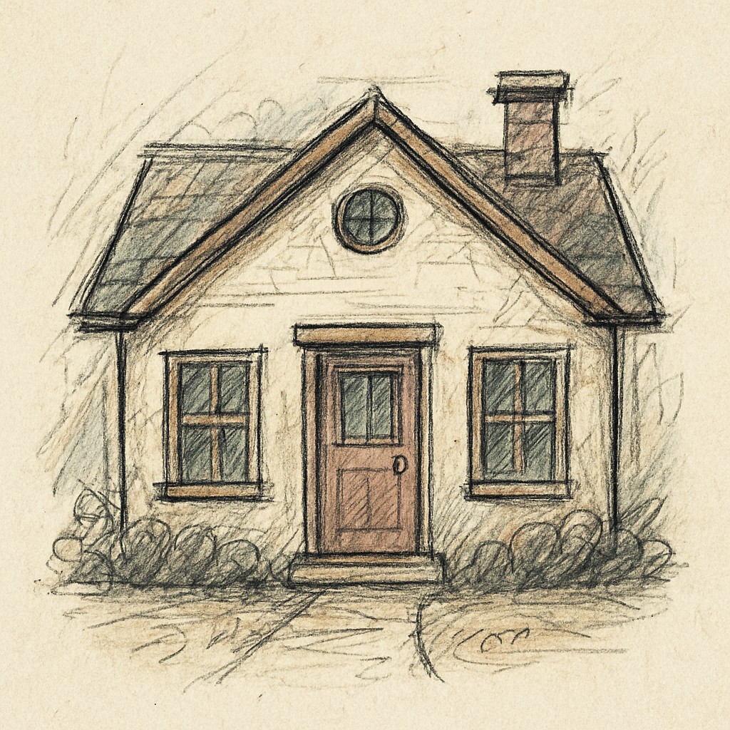 house with front view