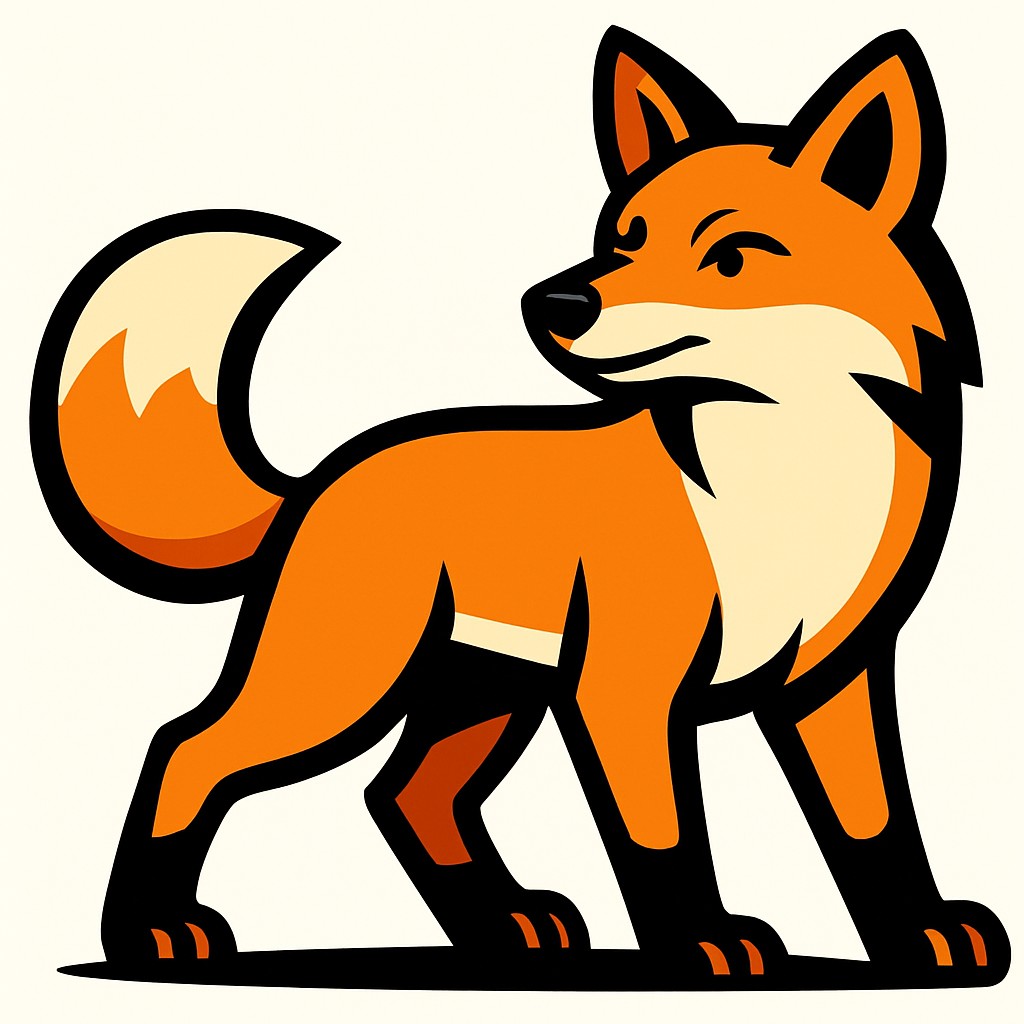 animal standing in natural pose