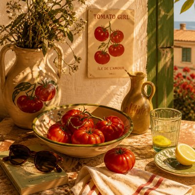 still life with everyday objects