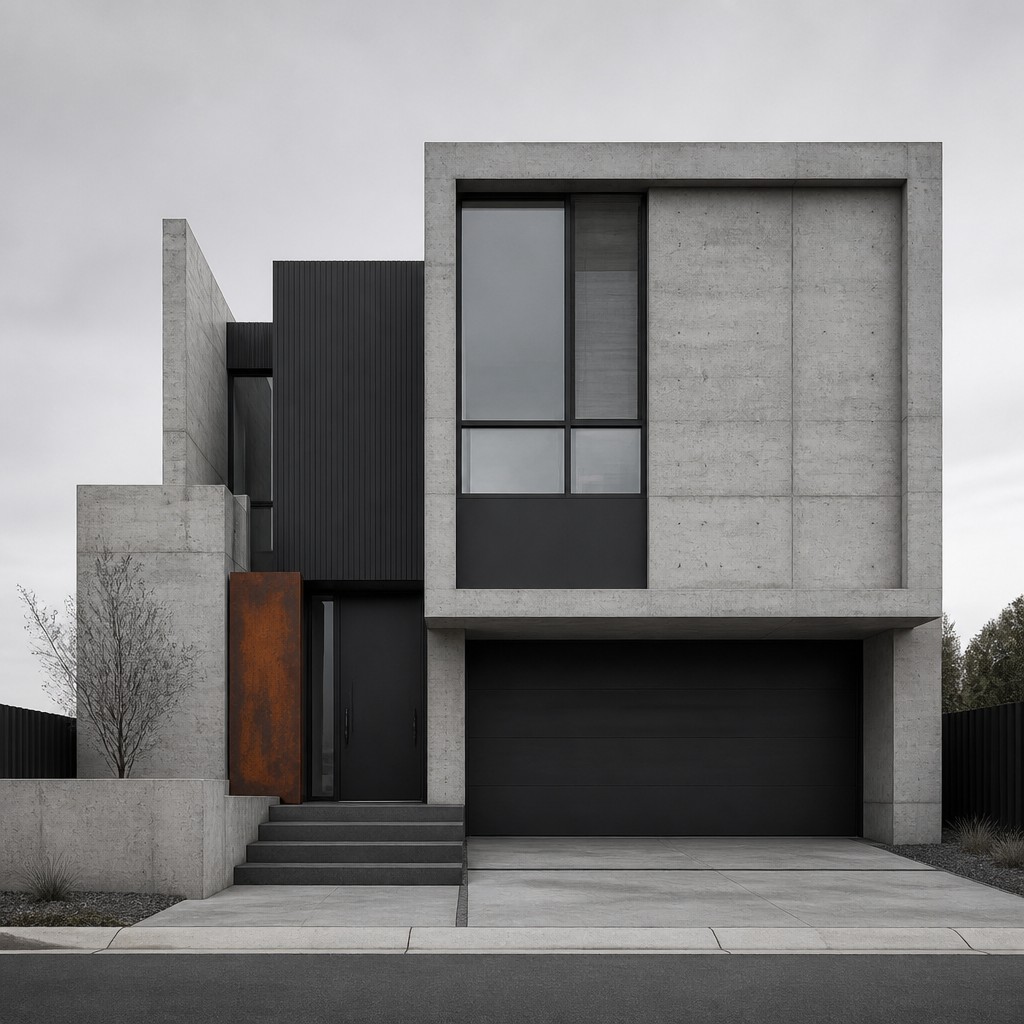 house with front view