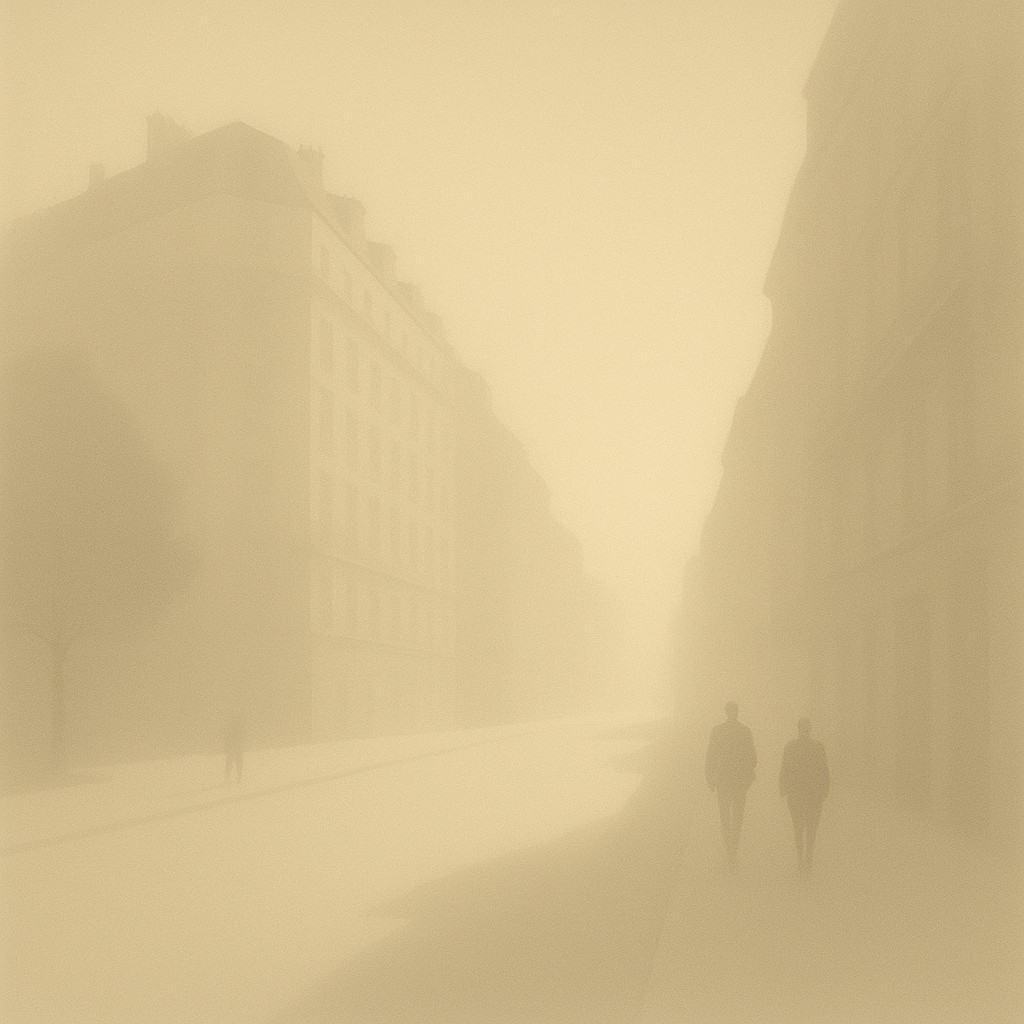 Monochrome Gradient Minimalism Art Style Style Transfer Example