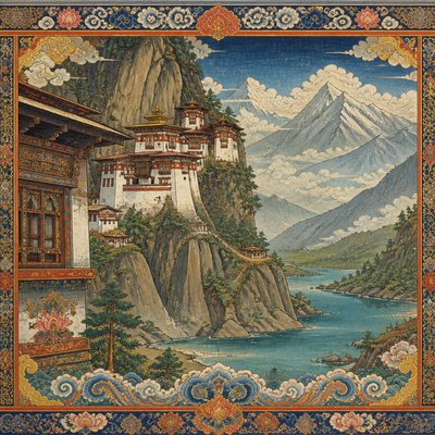 Bhutanese Art Style 2