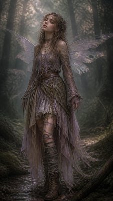 full-length portrait of an elegant figure