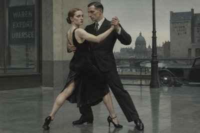 couple doing the tango dance