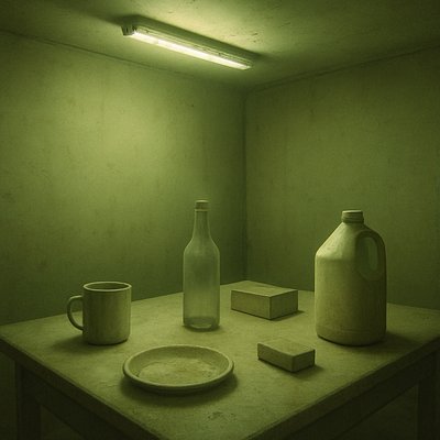 still life with everyday objects