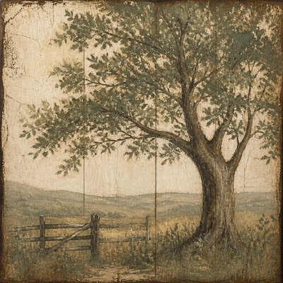 a tree in nature