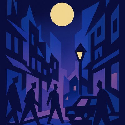 urban street with city activity