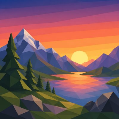 wide landscape with natural scenery