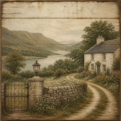 wide landscape with natural scenery