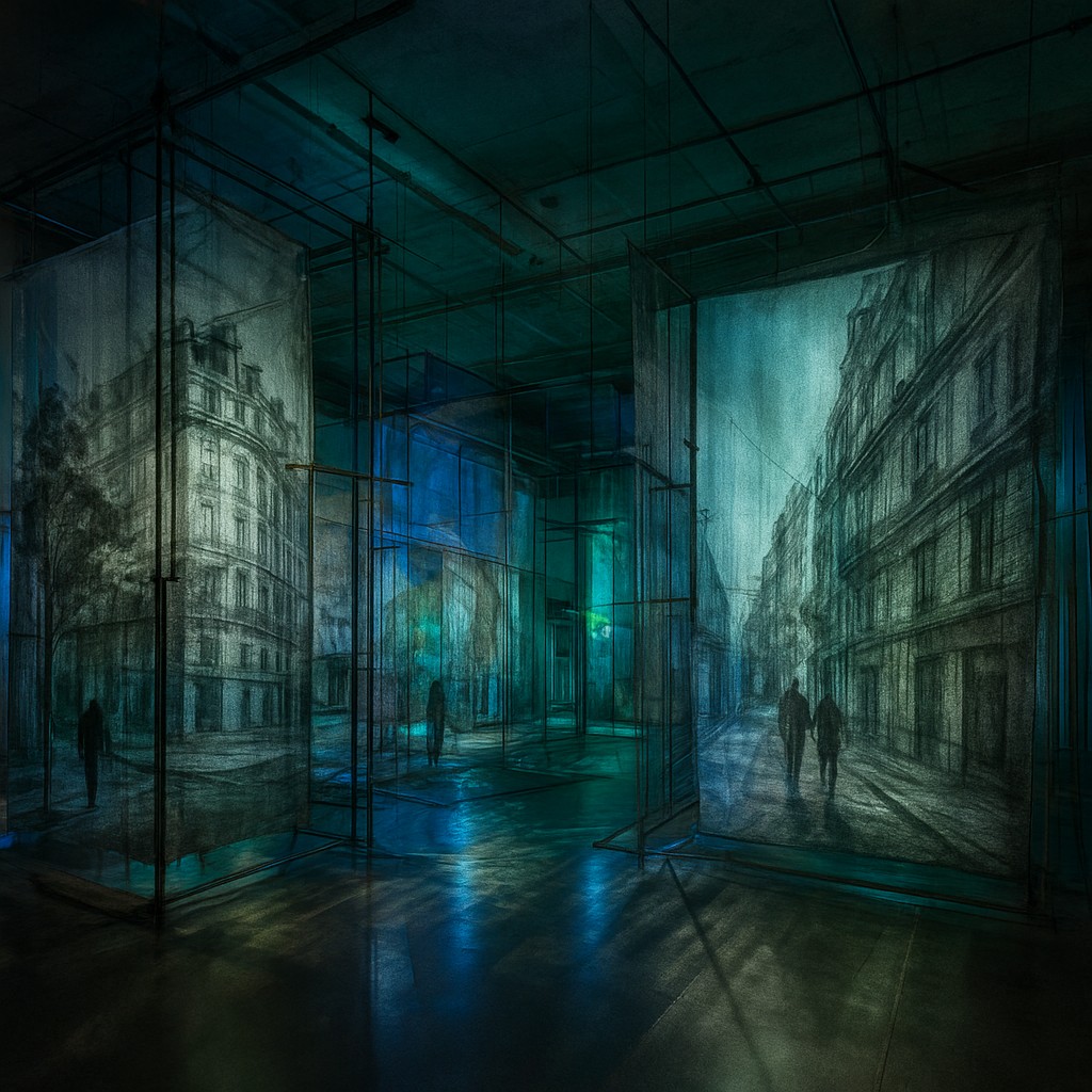 Installation Art Style Style Transfer Example