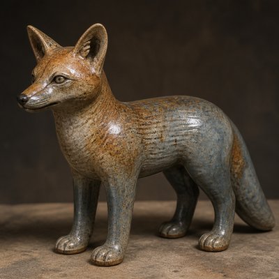 animal standing in natural pose