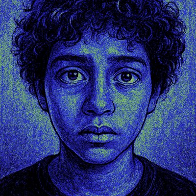 portrait of a person with expressive eyes