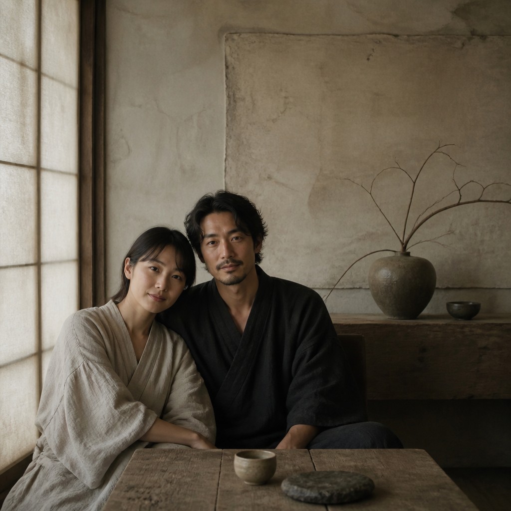 portrait of two people together — Wabi-Sabi Interior Design