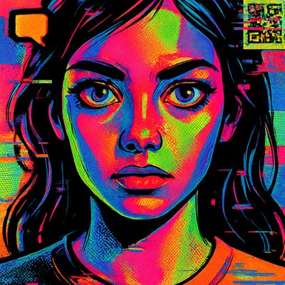 portrait of a person with expressive eyes