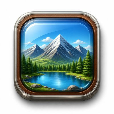 wide landscape with natural scenery