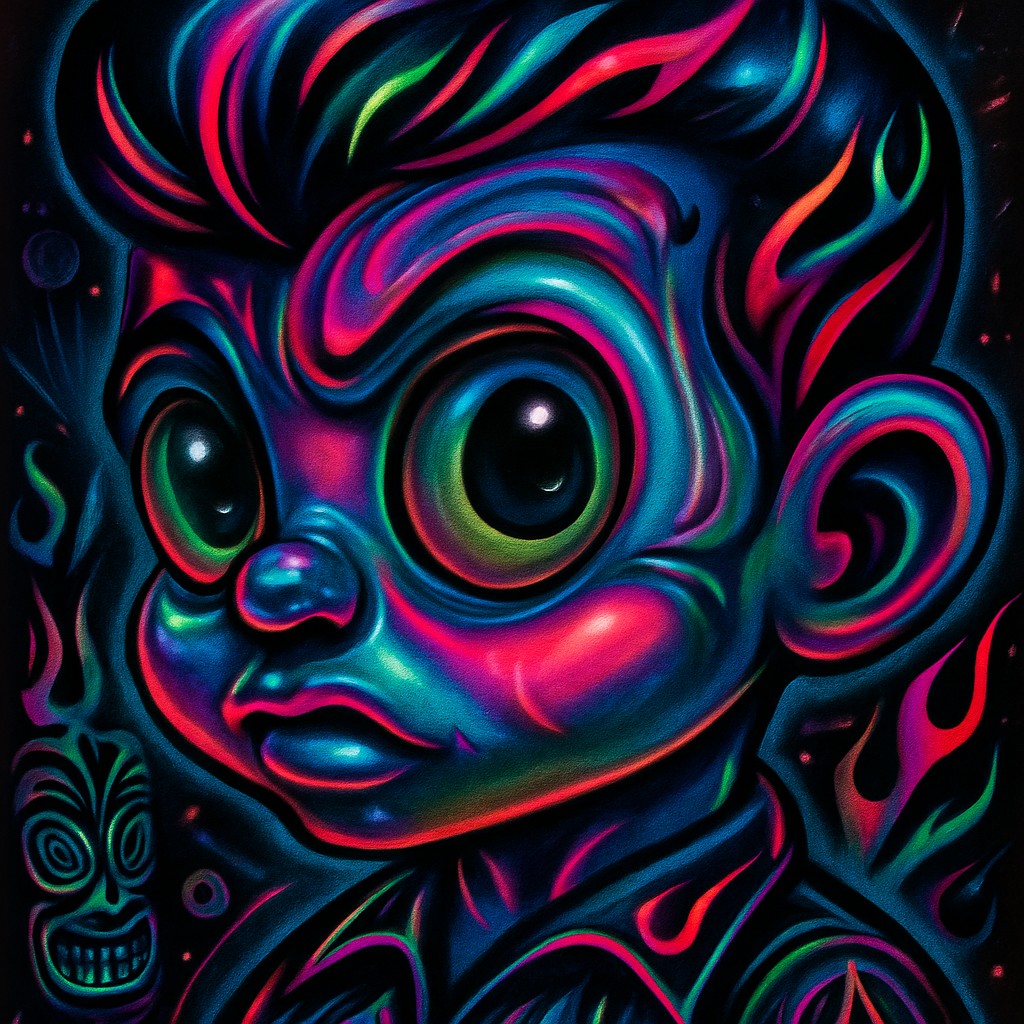 portrait of a person with expressive eyes