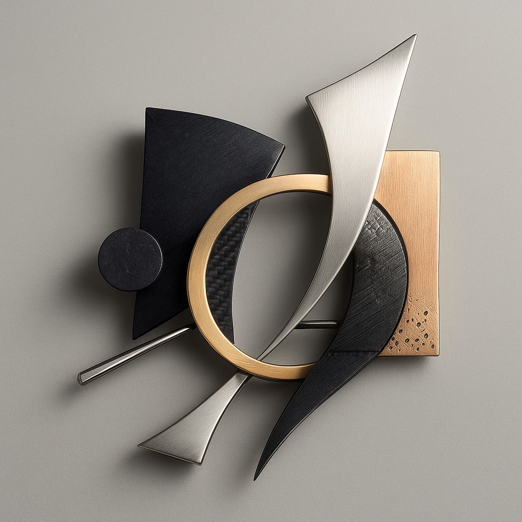 Modern Contemporary Jewelry Design Style Transfer Example