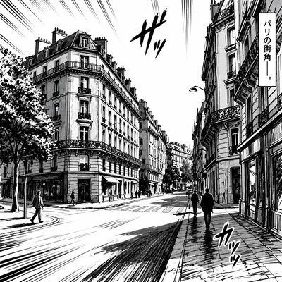 Manga Comic Art Style Transfer Example