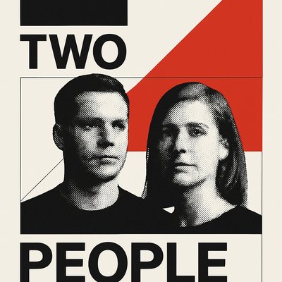 portrait of two people together