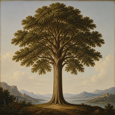 a tree in nature