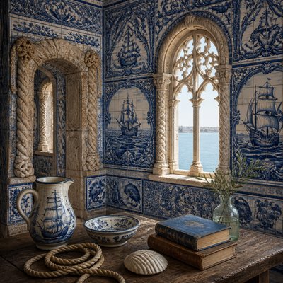 still life with everyday objects — Lisbon Art Style