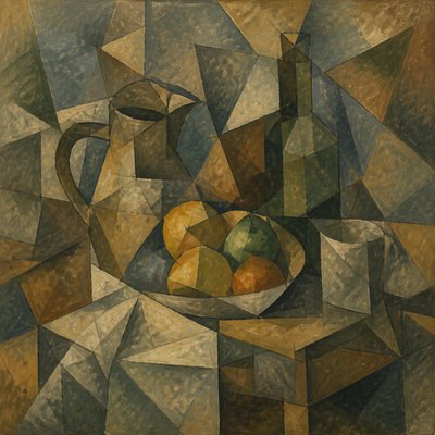still life with everyday objects