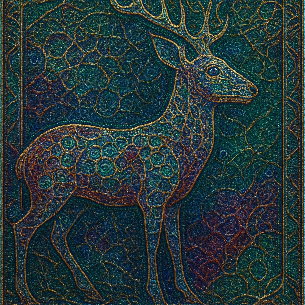animal standing in natural pose
