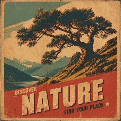 a tree in nature