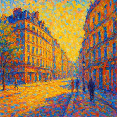 Impressionist Still Life Art Style Style Transfer Example