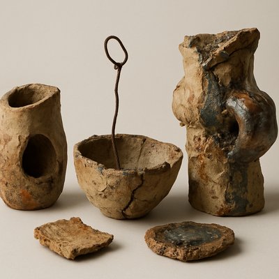 still life with everyday objects