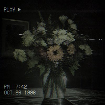 bouquet of flowers in a glass vase