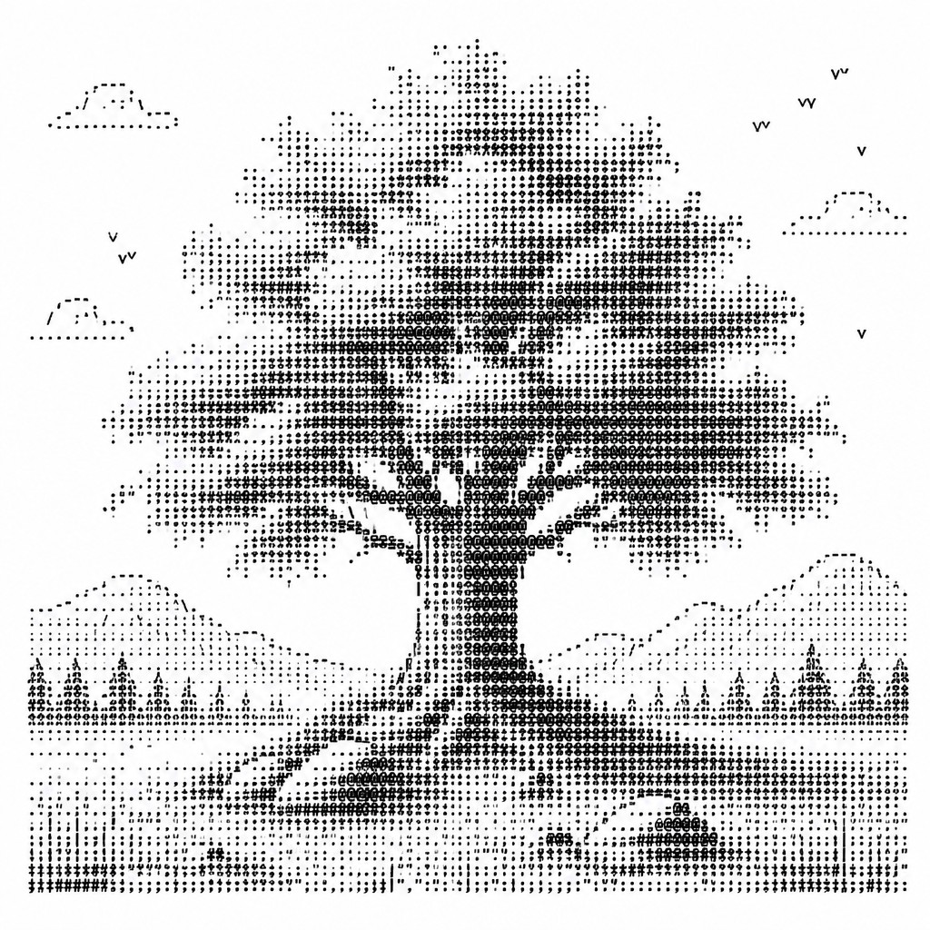 a tree in nature