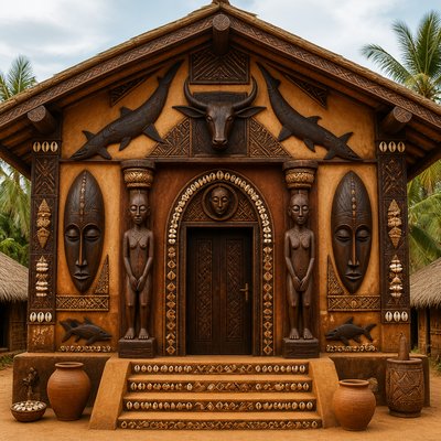 house with front view