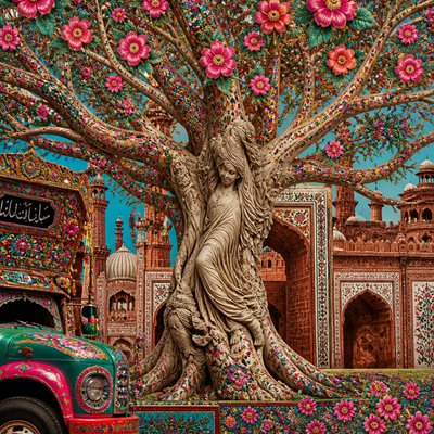 a tree in nature