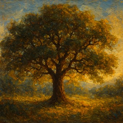 a tree in nature