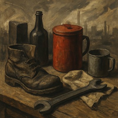 still life with everyday objects