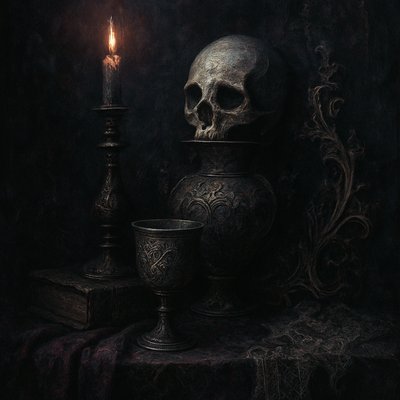 still life with everyday objects