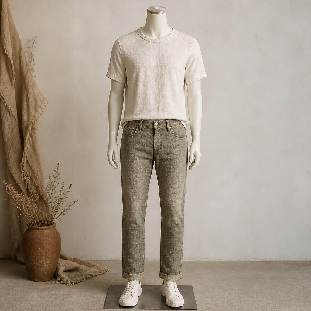 Sustainable Fashion Design Style Transfer Example